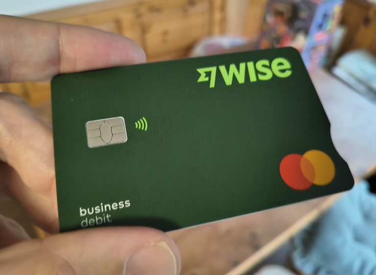 Wise card in Japan